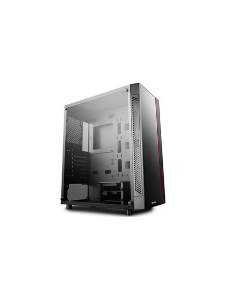 Carcasa DEEPCOOL MATREXX 55 V3 / w/oPSU / Side panel / RGB LED Strip / ATX / Black