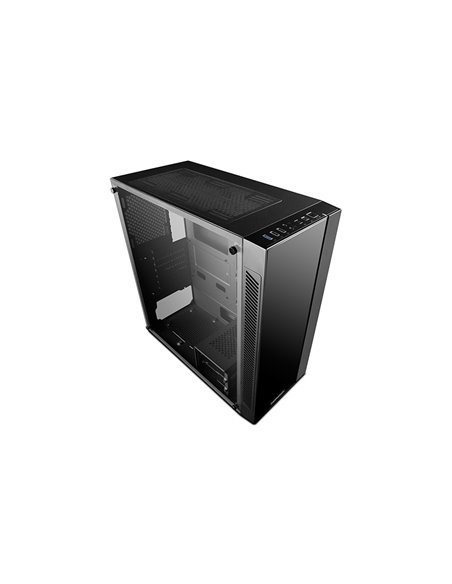 Carcasa DEEPCOOL MATREXX 55 V3 / w/oPSU / Side panel / RGB LED Strip / ATX / Black