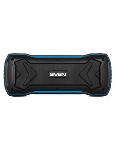 Колонка Портативная SVEN PS-220, Black-Blue / 10W / Bluetooth / FM / USB / microSD / 1200mA*h 2