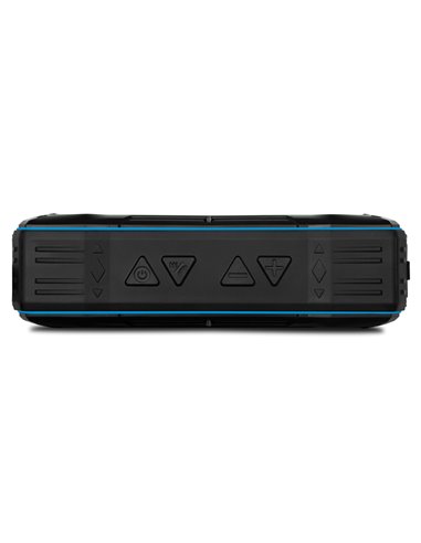 Boxa portabila SVEN PS-220, Black-Blue / 10W / Bluetooth / FM / USB / microSD / 1200mA*h