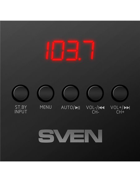 Boxe 2.1 SVEN MS-2080 / 70W RMS / Bluetooth / Black