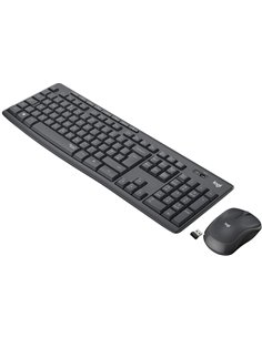 Logitech Wireless Combo MK295 Silent, Multimedia Keyboard & Mouse, Graphite, RUS, USB, Retail 2