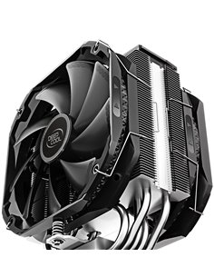 DEEPCOOL Cooler ”AS500 PLUS”, with A-RGB LED Strip, LGA2066/2011/1851/1700/1200/115x & AM5/AM4, up to 220W, 2x fans: TF140S P... 2