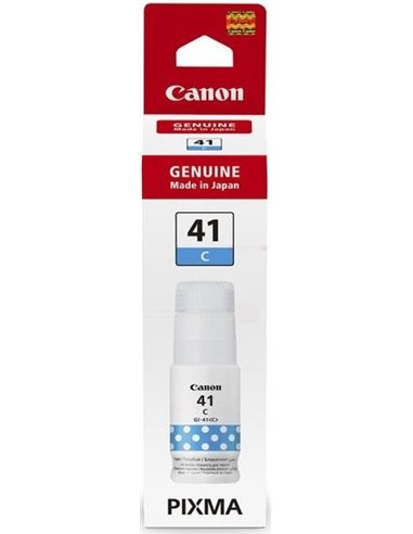 Ink Bottle Canon INK GI-41C (4543C001), Cyan, 70ml (7700 pages)for Canon G1420/ 2420/ 2460/ 3420/ 3460