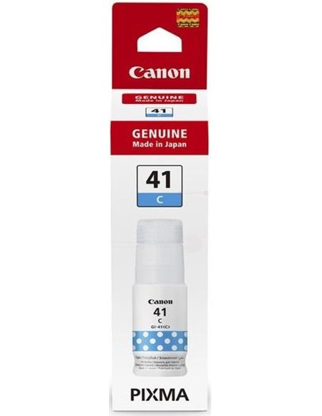 Ink Bottle Canon INK GI-41C (4543C001), Cyan, 70ml (7700 pages)for Canon G1420/ 2420/ 2460/ 3420/ 3460