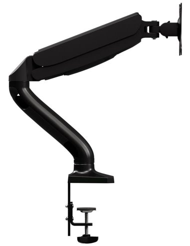 Arm for 1 monitors 13”-31.5” - AOC AS110D0 Black, Desk Clamp/Grommet, Aluminum structure, Gas spring, Height adjustment, Max...
