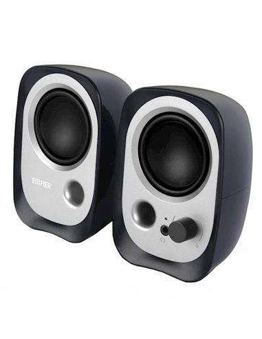 Колонки 2.0 Edifier R12U Black / 4W RMS / 3,5 AUX / USB power