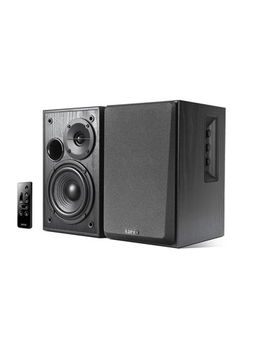 Edifier R1580MB Black, 2.0/ 42W (2x21W) RMS, Bluetooth v4.0, AUX, RCA, remote control, wooden, (4”+1/2”)