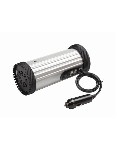 EnerGenie EG-PWC150-01, 12 V Car power inverter, 150 W, Input: 10-16 VDC (accumulator directly) - Output: 230 VAC +/- 10% at ...