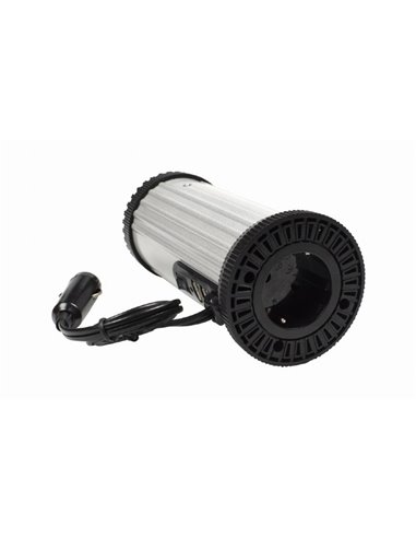 EnerGenie EG-PWC150-01, 12 V Car power inverter, 150 W, Input: 10-16 VDC (accumulator directly) - Output: 230 VAC +/- 10% at ...