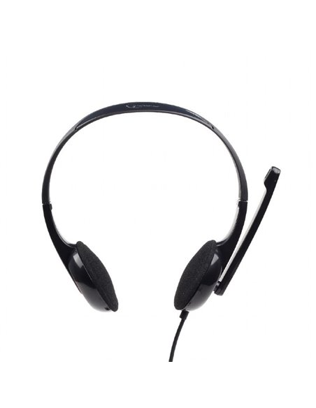 Casti Gembird MHS-002, Black Casti Gembird MHS-002, Black