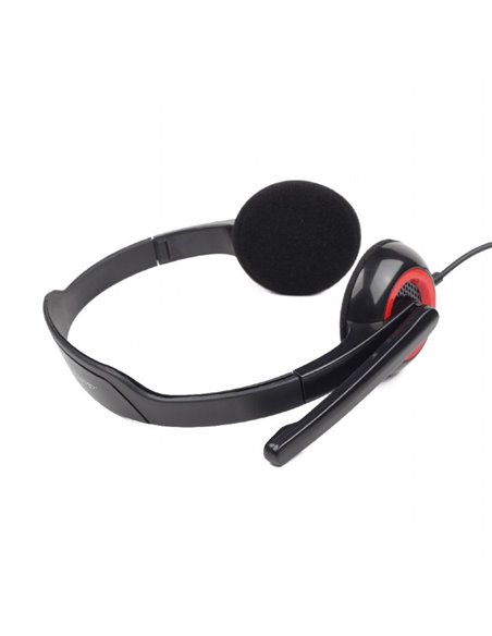 Casti Gembird MHS-002, Black Casti Gembird MHS-002, Black