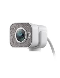 Logitech StreamCam - OFF WHITE - 5-ft cable USB 3.1 Gen 1 Type-C - Monitor Mount -Tripod Mount - USB - N/A - EMEA 2
