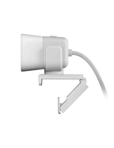 Logitech StreamCam - OFF WHITE - 5-ft cable USB 3.1 Gen 1 Type-C - Monitor Mount -Tripod Mount - USB - N/A - EMEA
