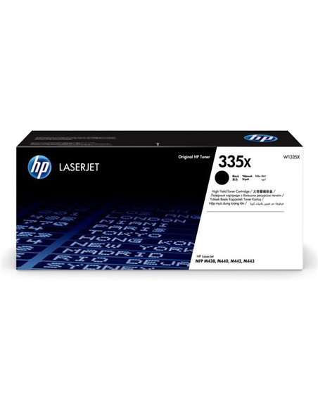 HP 335X, (W1335X) Black Cartridge for HP LaserJet M438n,442dn,443nda, 13700 p.