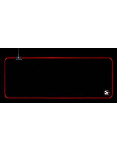 Gembird Mouse pad MP-GAMELED-L, Gaming mouse pad with LED light effect, Large-size