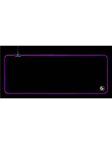 Gembird Mouse pad MP-GAMELED-L, Gaming mouse pad with LED light effect, Large-size