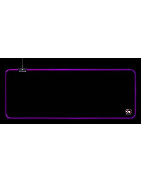 Gembird Mouse pad MP-GAMELED-L, Gaming mouse pad with LED light effect, Large-size