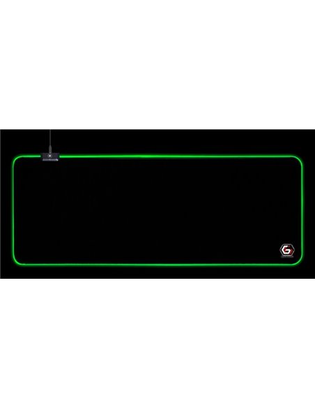 Gembird Mouse pad MP-GAMELED-L, Gaming mouse pad with LED light effect, Large-size