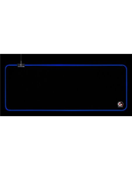 Gembird Mouse pad MP-GAMELED-L, Gaming mouse pad with LED light effect, Large-size