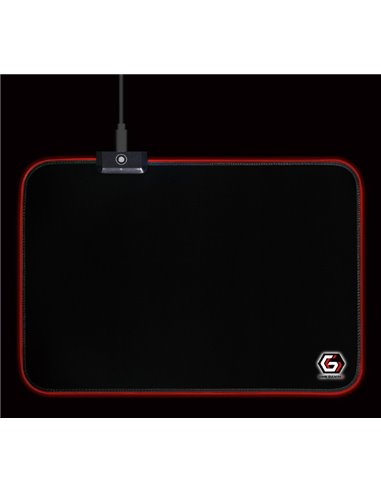 Gembird Mouse pad MP-GAMELED-M, Gaming mouse pad with LED light effect, M-size