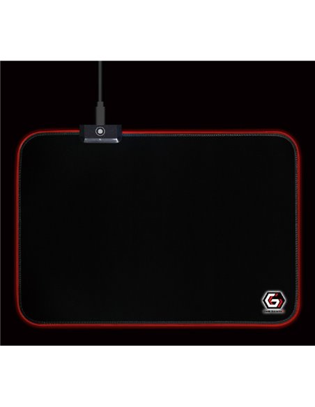 Gembird Mouse pad MP-GAMELED-M, Gaming mouse pad with LED light effect, M-size