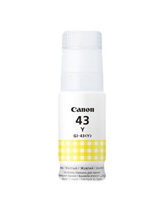 Ink Bottle Canon INK GI-43 Y (4689C001), Yellow, 60ml for Canon Pixma G640/540, 8000 pages.