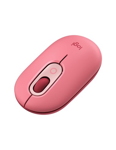 Logitech POP Mouse Wireless Mouse with Customizable Emoji, Multi-device, SilentTouch, SmartWheel, 2 Programmable buttons, Hea...