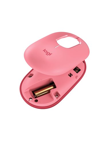 Logitech POP Mouse Wireless Mouse with Customizable Emoji, Multi-device, SilentTouch, SmartWheel, 2 Programmable buttons, Hea...