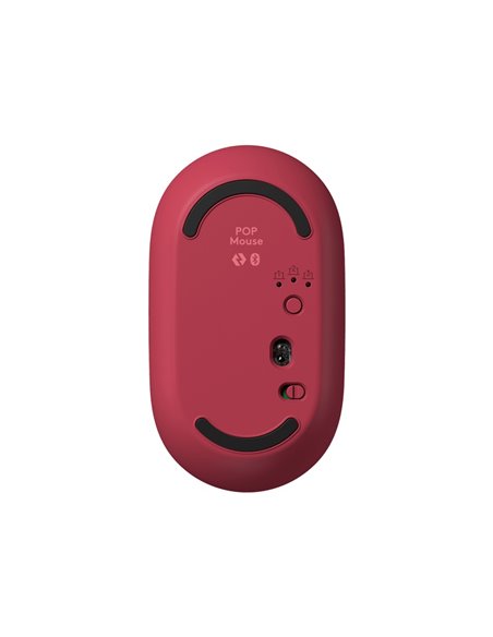 Logitech POP Mouse Wireless Mouse with Customizable Emoji, Multi-device, SilentTouch, SmartWheel, 2 Programmable buttons, Hea...