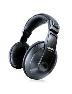SVEN AP-860V, Stereo headphones with the volume control, 3.5 mm (3 pin) stereo mini-jack, 2.5 m, Black 2