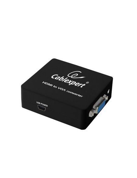 Адаптер Cablexpert DSC-HDMI-VGA-001, HDMI to VGA converter