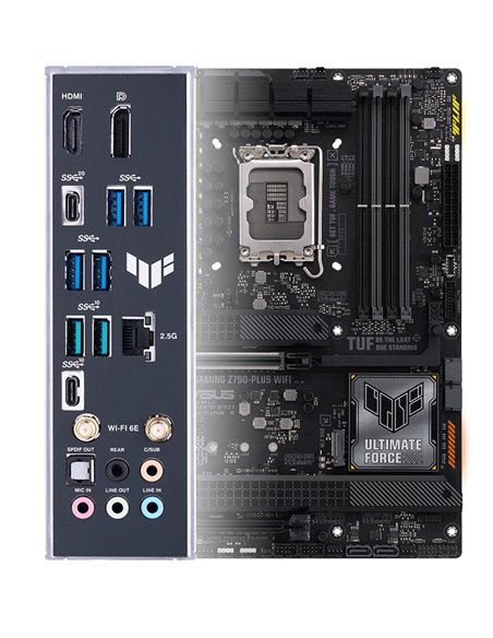 Placa de baza ASUS TUF GAMING Z790-PLUS WIFI / 1700 / Z790 / DDR5 / ATX