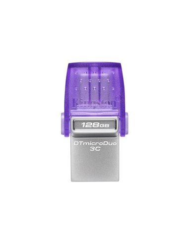 Flash Drive USB-C/A Kingston DataTraveler microDuo 3C / 128GB/ 200 MByte/s