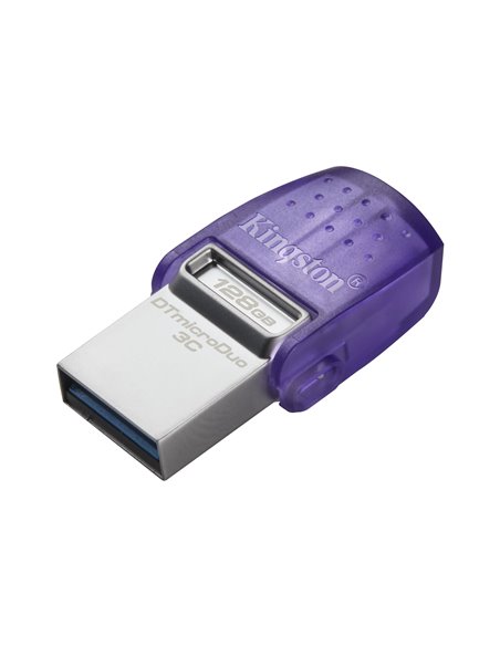 Flash Drive USB-C/A Kingston DataTraveler microDuo 3C / 128GB/ 200 MByte/s