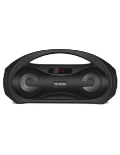 Портативная Колонка SVEN PS-425 Black / 12W / Bluetooth / FM tuner / USB / microSD 2