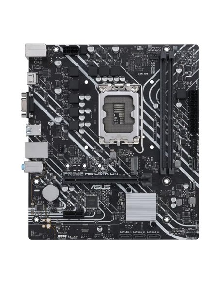 Материнская платаASUS PRIME H610M-K D4 / 1700 / H610 / DDR4 / mATX