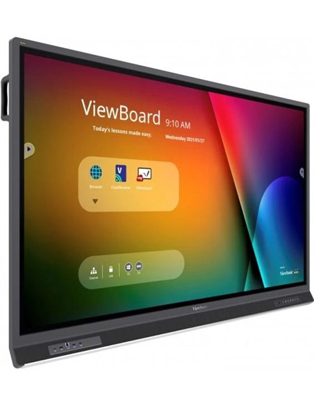 65” Интерактивный дисплей ViewSonic IFP6552-1B / 4K / 8G RAM / 64GB Storage / Black