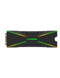 M2 SSD Heatsink with ARGB - XILENCE M2SSD.B.ARGB (XC401) Performance A+, M.2 SSD with 2280 format, cable 3pin ARGB 5V