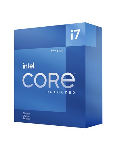 Процессор Intel Core i7-12700F / S1700 / 12C(8P+4Е) / 20T / Box