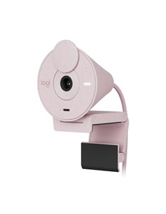 Веб-камера Logitech Brio 300 / 1080p / auto light correction / noise-reducing mic / USB-C / Rose