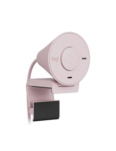 Camera Web Logitech Brio 300 / 1080p / auto light correction / noise-reducing mic / USB-C / Rose 2