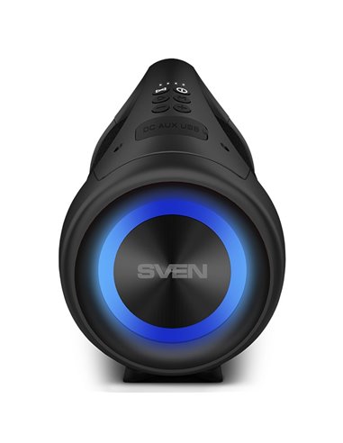 Boxa portabila SVEN PS-370 Black / 40W / Bluetooth / FM tuner / USB / microSD / TWS