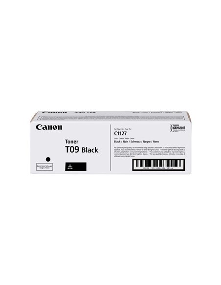 Toner Canon T09 Black EMEA, (7600 pages 5%) for Canon i-SENSYS X C1127iF Canon i-SENSYS X C1127i Canon i-SENSYS X C1127P