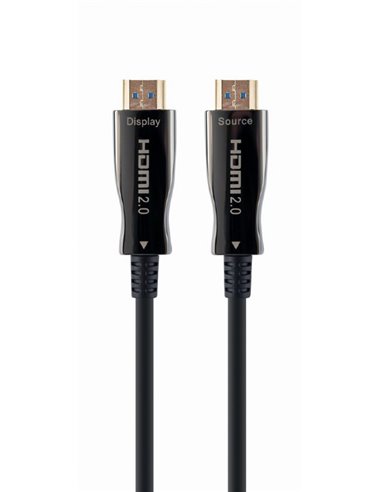 Видео кабель Gembird CCBP-HDMI-AOC-50M-02 / Supports 4K UHD resolutions at 60Hz, male-male / 50 m