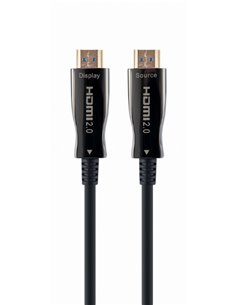 Cablu video Gembird CCBP-HDMI-AOC-80M-02 / Supports 4K UHD resolutions at 60Hz, male-male / 80 m