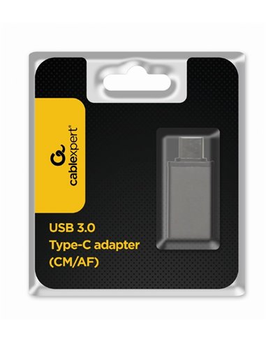 Адаптер Gembird A-USB3-CMAF-01, USB 3.0 type-C (male) to type-A (female)