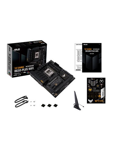 Материнская плата ASUS TUF GAMING B650-PLUS WIFI / AM5 / B650 / DDR5 / ATX