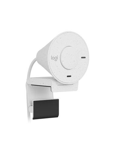 Camera Web Logitech Brio 300 / 1080p / auto light correction / noise-reducing mic / USB-C / White