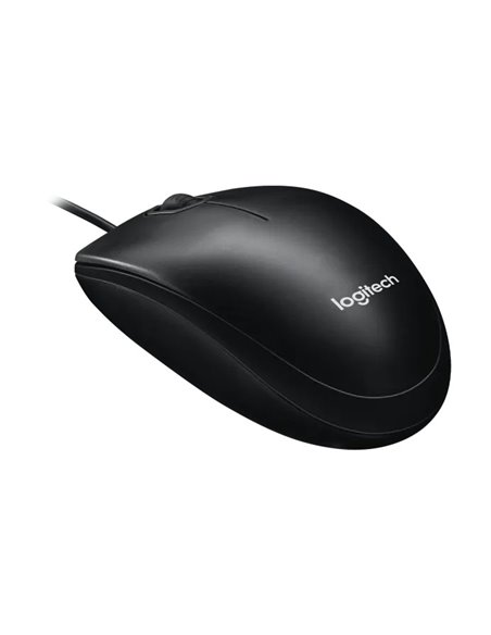 Мышь Оптическая Logitech M100, Black